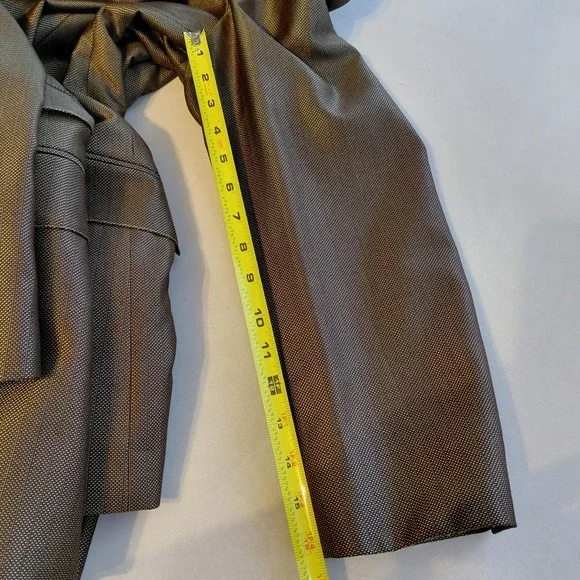 T Fusion Distinctive 3 Piece Suit 40R 32 Pants Miamik Jacket Blazer 3 Button